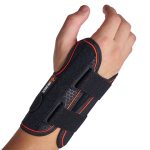 MUÑEQUERA SEMIRRÍGIDA  CON FÉRULA PALMAR / CORTA