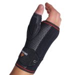MUÑEQUERA SEMIRRÍGIDA CON FÉRULA PALMAR-DORSAL-PULGAR / FAST LACING